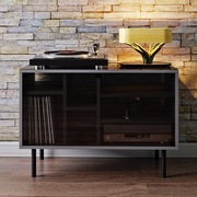 Szafka audio komoda hifi na gramofon płyty winylowe