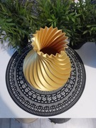 Waza wazon złoty wydruk 3d 