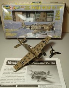 modele do sklejania FW 190A- skala 1/48- 2 modele ZŁOM