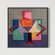 Obraz akrylowy La serata italiana 60x60