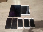 iPhony i iPady uszkodzone na części 