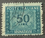 Włochy, Znaczek dopłaty (Segnatasse), 50 Lirów