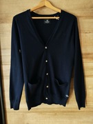 Scotch&Soda granatowy kardigan bawełna S