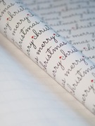 Papier do pakowania "Merry Christmas", 76,2 cm x 1,1 m