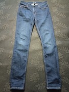 Spodnie męskie Skinny 31 Big Star granatowe jeansy. Rozmiar pas 80cm dł 112