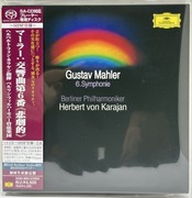 G.Mahler - Symphony no 6 - H. von Karajan - mini LP SHM-SACD LTD Japan Nowa