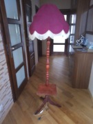 Lampa stojąca z PRL.