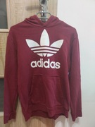 Bluza Adidas Trefoil, bordowa, rozmiar 13-14 lat