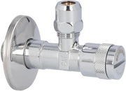 Zawór kątowy z filtrem 1/2x3/8 Benkiser 7883812