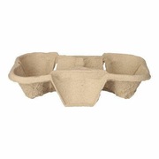 Tacka (holder) z masy papierowej na 2 kubki 135szt