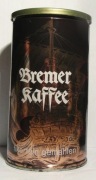 STARA PUSZKA - PUDEŁKO - KAWA BREMER KAFFEE - METAL - 1988 ROK