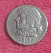 MONETA 10 ZŁOTYCH 1959- TADEUSZ KOSCIUSZKO 