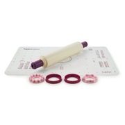 STOLNICA + WAŁEK + FOREMKI TUPPERWARE ORYGINAŁ