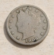 5 cent 1906 Liberty Head 