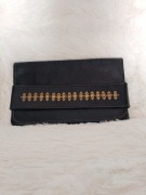 Torebka damska kopertówka skórzana