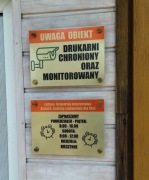 Tabliczka (Obiekt Monitorowany) dowolny nadruk