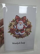 Kartka świateczna ręcznie robiona 