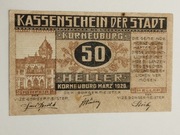 Sprzedam banknot Austria Notgeld 50 heller 1920r. miasto Korneuburg