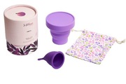 Kubeczek menstruacyjne (size L) worek + sanitizer