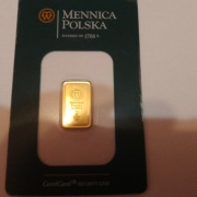 sztabka 2g 999.9/1000  Mennica