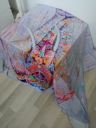 Kolorowy lekki obrus narzuta 200x148cm