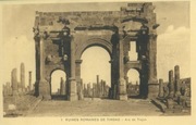 Algieria, Timgad, Łuk Trajana, ok. 1920