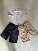 Komplet 3 sztuki spodenki Reserved H&M koszulka Zara r.158 13 lat