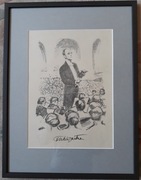 Eugen Spiro, litografia z teki Das Podium, Felix Weingarten