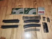 Zestaw Torów Piko DDR (profil rurki nie a-gleis ) H0 i dodatki do makiety 