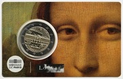 MONETA OKOLICZNOŚCIOWA 2 EURO FRANCJA 2025 LUWR MONA LISA-LA JOCONDE 