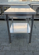 Stół Gastronomiczny Z Półką 59/70/85 cm - M.1539 N