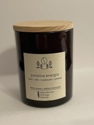 Świeca sojowa laboratorium dobrego nastroju- poranna energi, kawa, imbir