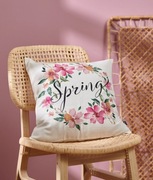 Poszewka bawełna 100% Spring kwiaty 45x45 cm Nowa Sinsay