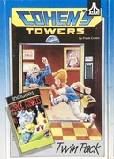Gra gra kaseta Cohen’s Tower Cosmic Tunnels Twin Pack Atari XL XE 8-bit cib
