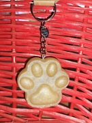 Brelok handmade kocia łapka 