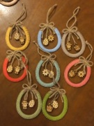 Jajko dekoracja świąteczna Wielkanoc HandMade Rękodzieło