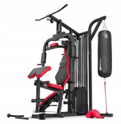 ATLAS treningowy z workiem 3-stanowiskowy solidny wielofunkcyjny siłownia