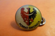 Świdnica Powiat Herb pin przypinka