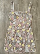 Cekinowa sukienka w kwiaty, Shein, 34