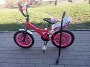 Sprzedam Rowerek 16 cali plus kijek do prowadzania i boczne kolka