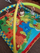 Mata sensoryczna 90 x 90 Canpol Babies z kompletem 5 zabawek wiszących