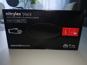 Rękawiczki nitrylowe bezpudrowe L 100 szt. 