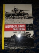 Niemiecka broń pancerna t.1 Thomas Anderson bdb