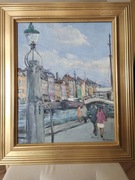 AXEL LANG OLSEN Obraz malowany na płótnie 