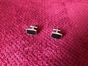 spinki do koszuli męskie JAK NOWE! czarne