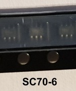 NC7SZ58P6X TinyLogic UHS Universal Configurable 2-Input Logic Gates  2 szt.