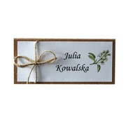 Winietka komunijna na komunię boho eko