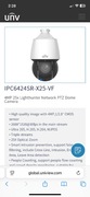 UNV Kamera IPC6424sr-x25-vf Obrotoowa
