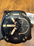 Zegarek męski Diesel Mr. Daddy 2.0 DZ7312 | Duży Czarny Złoty Chronograf
