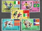 Togo mi 792-796 Piłka nożna 